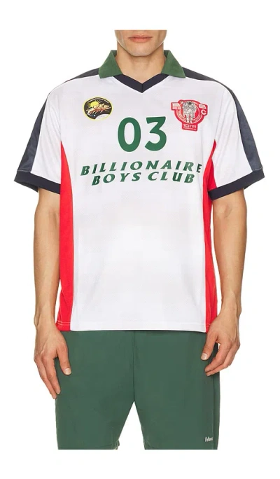 Billionaire Boys Club Midi Polo In White