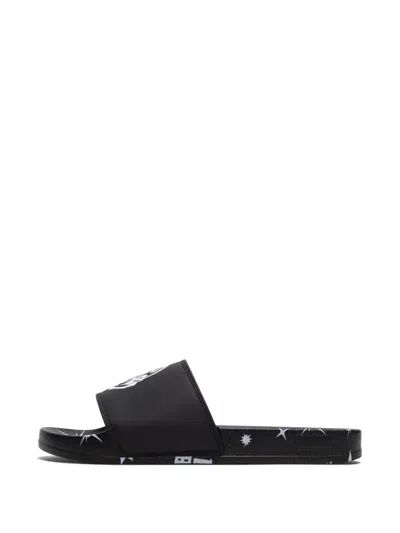 Billionaire Boys Club Moon Walk Slides In Black