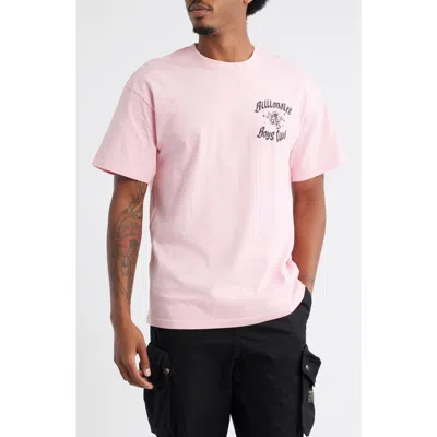 Billionaire Boys Club Moves Graphic T-shirt In Pink