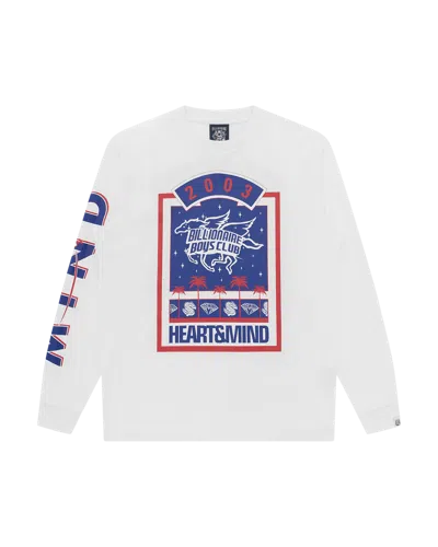 Billionaire Boys Club Kids' Multi Ls T-shirt In White