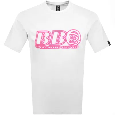 Billionaire Boys Club Neon Logo T Shirt White
