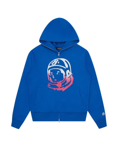 Billionaire Boys Club Kids' Odyssey Sprayer Astro Zip Through Hood In Blue
