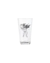 Billionaire Boys Club Og Logo Pint Glass In Transparent