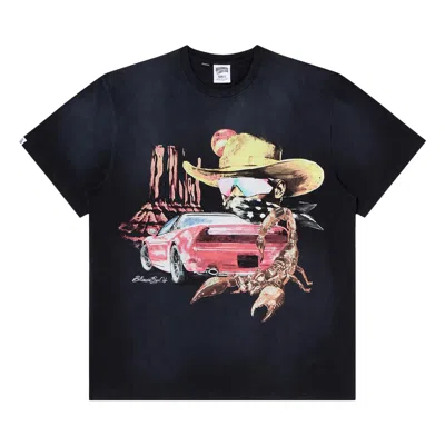 Pre-owned Billionaire Boys Club Oversize Fit Wrangler T-shirt 'black' | Men's Size Xl