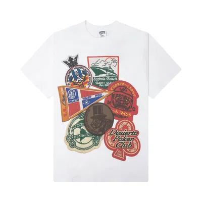 Pre-owned Billionaire Boys Club Patches T-shirt 'white' | Men's Size Xxxl