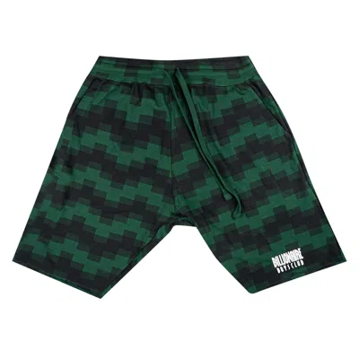 Pre-owned Billionaire Boys Club Pixel Pusher Shorts 'botanical Garden' | Green | Men's Size M
