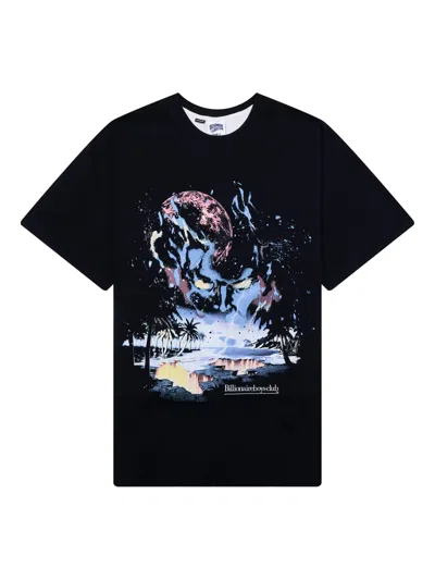 Billionaire Boys Club Planet-print T-shirt In Black