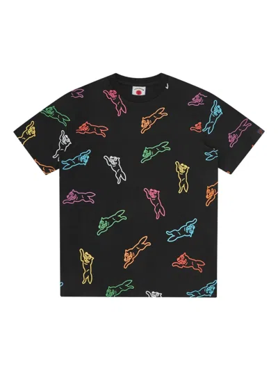 Billionaire Boys Club Printed Cotton T-shirt In Black