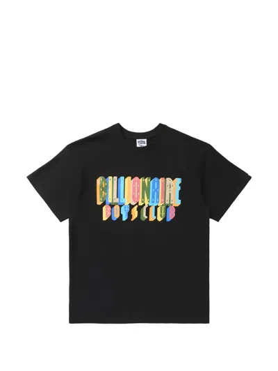 Billionaire Boys Club Prism Ss Logo-print T-shirt In Black