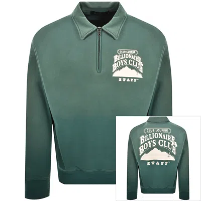 Billionaire Boys Club Quarter Zip Sweatshirt Green
