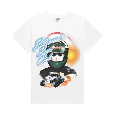 Pre-owned Billionaire Boys Club Racer 7 T-shirt 'white' | Men's Size M