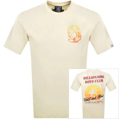 Billionaire Boys Club Resort T Shirt Ecru In Neutral