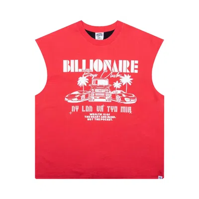 Pre-owned Billionaire Boys Club Ride Sleeveless Tee 'red' | Men's Size L