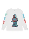 Billionaire Boys Club Robot-print Long-sleeve T-shirt In White