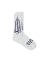 Billionaire Boys Club Rocket Logo Socks In White