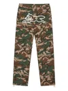 Billionaire Boys Club Running Dog Cargo Trousers In Green