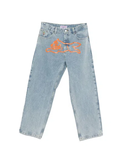 Billionaire Boys Club Running Dog Denim Jeans In Blue