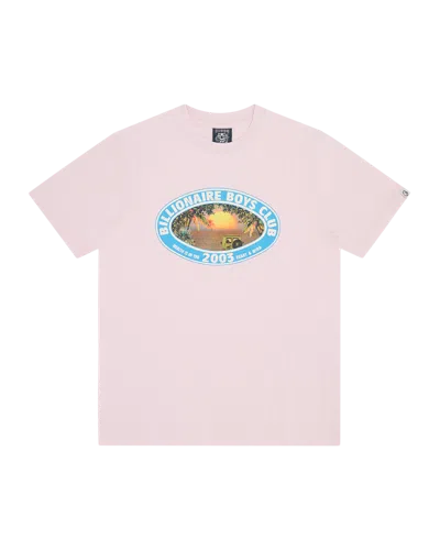 Billionaire Boys Club Kids' Safari Sticker T-shirt In Pink