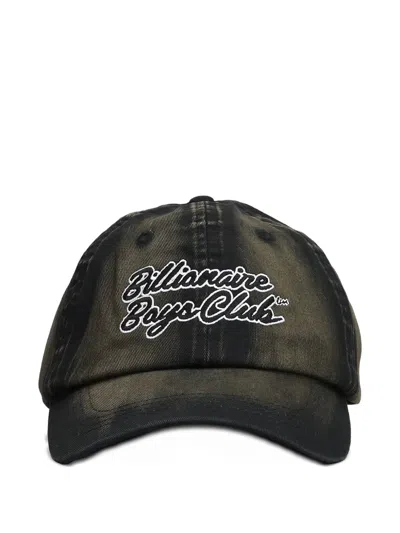 Billionaire Boys Club Script Spray Fade Logo-embroidered Cap In Metallic