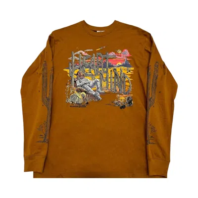 Pre-owned Billionaire Boys Club Siesta Long-sleeve T-shirt 'chipmunk' | Brown | Men's Size L