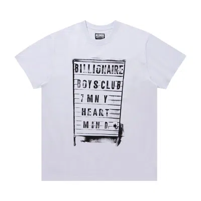 Pre-owned Billionaire Boys Club Signature Tee 'white' | Men's Size Xl