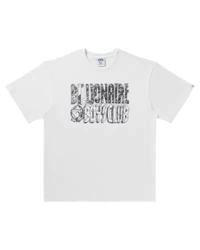 Billionaire Boys Club Kids' Sketch Tee In White