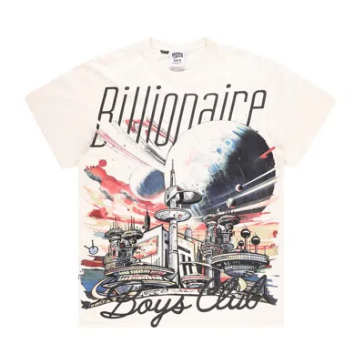Pre-owned Billionaire Boys Club Skycity Oversized T-shirt 'winter White' | Men's Size S