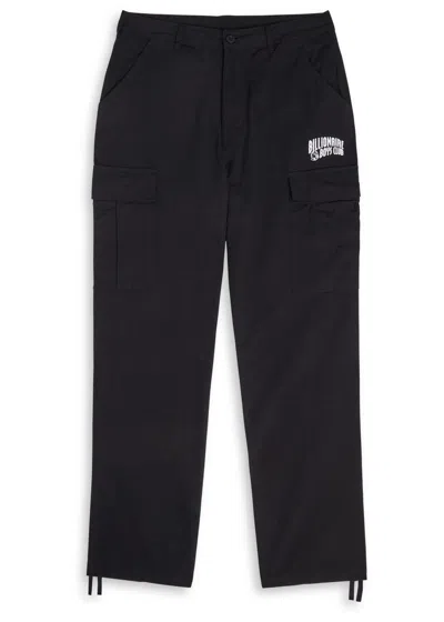 Billionaire Boys Club Small Arch Logo-print Cotton Cargo Trousers In Black