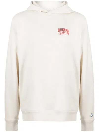 Billionaire Boys Club Small Arch Logo-print Cotton Hoodie In White