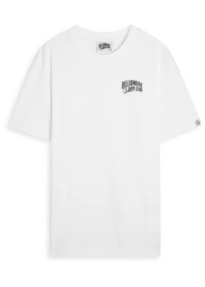 Billionaire Boys Club Small Arch Logo Printed Cotton T-shirt In White