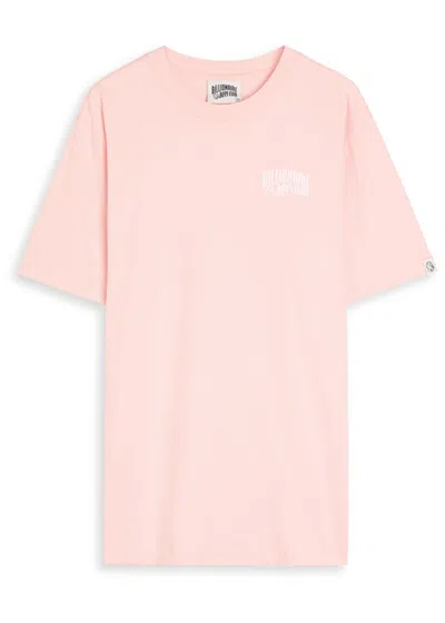 Billionaire Boys Club Small Arch Logo Printed Cotton T-shirt In Pink