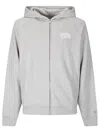 Billionaire Boys Club Small Arch Logo Zip Through In Gray