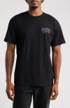 Billionaire Boys Club Small Curve Graphic T-shirt In Black
