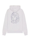 Billionaire Boys Club Small Curve Zip Hoodie In White