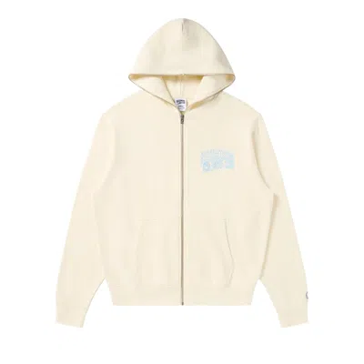 Pre-owned Billionaire Boys Club Small Curve Zip Hoodie 'winter White' | Men's Size L