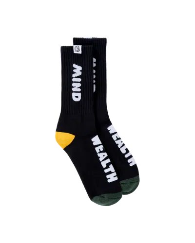 Billionaire Boys Club Kids' Socked Socks In Black