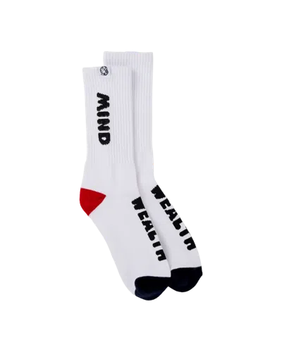 Billionaire Boys Club Kids' Socked Socks In White