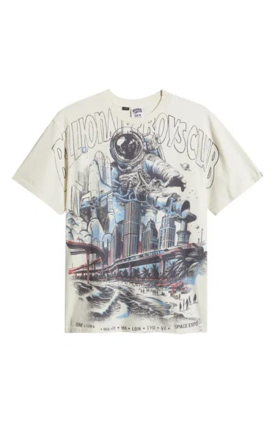 Billionaire Boys Club Space Expo Graphic-print T-shirt In Neutral