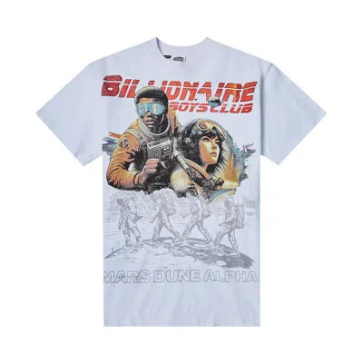 Pre-owned Billionaire Boys Club Space Runner Tee 'white' | Men's Size Xl