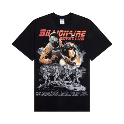 Pre-owned Billionaire Boys Club Space Runner T-shirt (oversized Fit) 'black' | Men's Size S