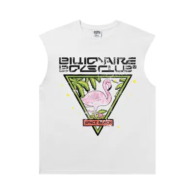 Pre-owned Billionaire Boys Club Space Sleeveless T-shirt 'white' | Men's Size M
