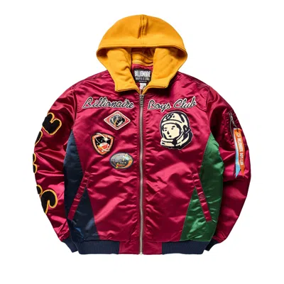 Pre-owned Billionaire Boys Club Space Suit Bomber Jacket 'rhododendron' | Pink | Men's Size S
