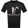 Billionaire Boys Club Standing Astro T Shirt Black In Black