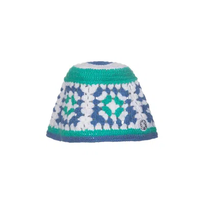 Pre-owned Billionaire Boys Club Stardust Bucket Hat 'brilliant Blue'