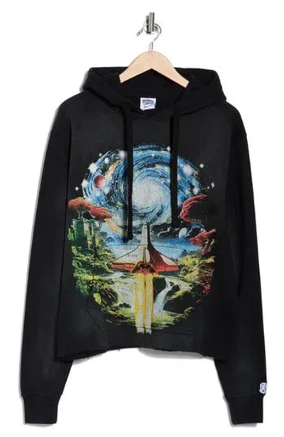 Billionaire Boys Club Stargazer Cotton Graphic Hoodie In Black