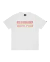 Billionaire Boys Club Straight Logo Gradient Diamonte T-shirt In White