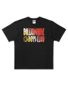 Billionaire Boys Club Straight Logo Gradient Tee In Black