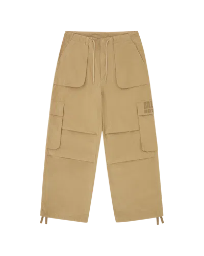 Billionaire Boys Club Kids' Straight Logo Parachute Pants In Nude