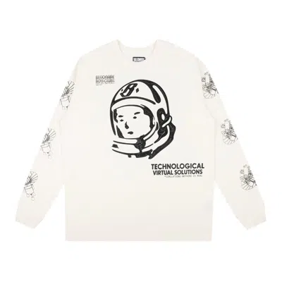 Pre-owned Billionaire Boys Club Systematic Long-sleeve Tee 'gardenia' | Cream | Men's Size M