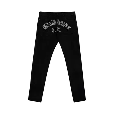 Pre-owned Billionaire Boys Club Tech Slim Fit Jeans 'black Vader' | Men's Size 42